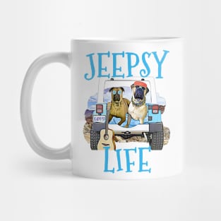 Jeepsy LIfe Bullmastiff Mug